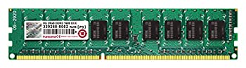 【中古】Transcend サーバー ワークステーション用メモリ PC3-12800 DDR3 1600 8GB 1.5V 240pin ECC DIMM TS1GLK72V6H