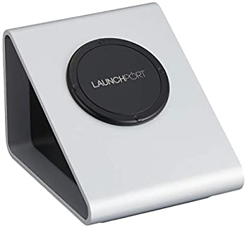 【中古】iPort テーブルトップタイプ非接触充電台 LaunchPort BassStation Silver 70141
