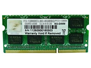 【中古】G.Skill F3-1600C10S-8GSQ (DDR3-1600 CL10 8GB×1)