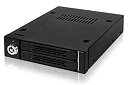 【中古】Cremax 2x 2.5インチ SATA 3 HDD/SSD搭載用モバイルラック 3.5インチベイサイズ対応メタル黒モデル CS5023 MB992SK-B(2)