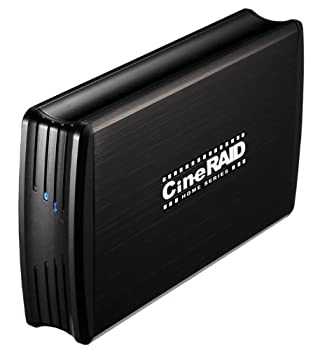 yÁzCineRAID Home Series CR-H212 USB 3.0 Bus Powered Dual Drive RAID/JBOD Portable Enclosure Disk-less