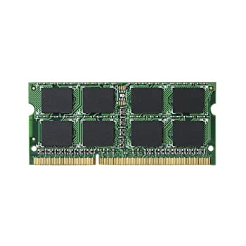 【中古】ELECOM ノートPC用増設メモリ DDR3-1600 PC3-12800 8GB EV1600-N8G/RO
