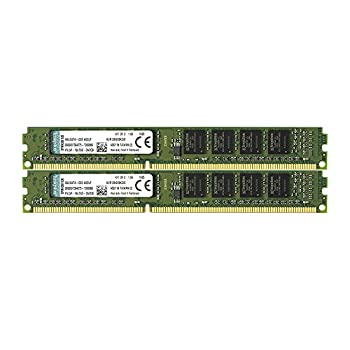 yÁzLOXg Kingston fXNgbvPCp  DDR3 1333 (PC3-10600) 4GBx2 CL9 1.5V Non-ECC DIMM 240pin KVR13N9S8K2/8