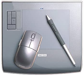 【中古】ワコム Intuos3 A6サイズ クリスタルグレー PTZ-430/G0