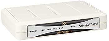 【中古】(非常に良い)マイクロリサーチ NetGenesis SuperOPT100E (100Mbps対応ブロードバンドルータ) MR-OPT100E