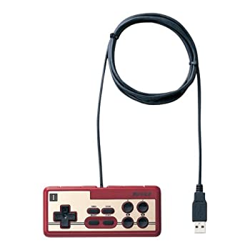 【中古】iBUFFALO USB接続 8ボタンゲームパッド デジタル 連射機能付 ファミコン風 レッド BGCFC801RDA 【中古】iBUFFALO USB接続 8ボタンゲームパッド デジタル 連射機能付 ファミコン風 レッド BGCFC801RDA