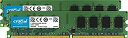 【中古】(非常に良い)Crucial CT2CP12864AA800 2GB (1GBx2) 240-pin DIMM DDR2 PC2-6400 Memory...