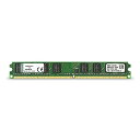 【中古】(非常に良い)キングストン Kingston デスクトップ PCメモリ DDR2‐800(PC2‐6400) 1GB Non-ECC CL6 DIMM ...