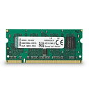 【中古】(非常に良い)キングストン Kingston ノート PCメモリ DDR2-800(PC2-6400) 1GB Non-ECC CL6 SODIMM (...