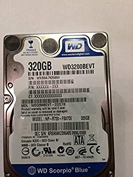 yÁzWESTERN DIGITAL 2.5C`HDD Serial-ATA 5400rpm 320GB 8MB WD3200BEVT