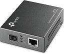 【中古】(非常に良い)TP-Link 光回線 メディアコンバーター シングルモード/10km マルチモード/550M SFP スロット MiniGBIC MC2...