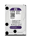 【中古】WD 8tbパープルSurveillance OEM内蔵ハードドライブwd80purx