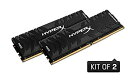 【中古】キングストン Kingston デスクトップPC用メモリ 32GB 3200MHz DDR4 16GBx2枚 HyperX Predator HX432...