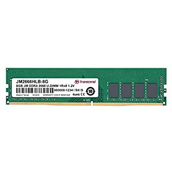 yÁzTranscend fXNgbvPCp PC4-21300 (DDR4-2666) 8GB 288pin U-DIMM 1.2V CL19 ()JM2666HLB-8G