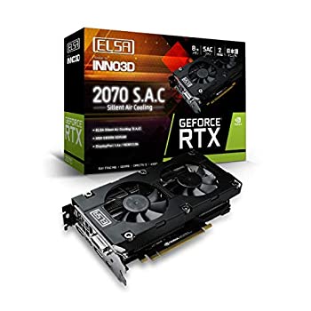 yÁzELSA GU GeForce RTX 2070 S.A.C OtBbNX{[h VD6830 GD2070-8GERS