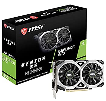 šMSI GeForce GTX 1650 VENTUS XS 4G OC եåܡ VD7207