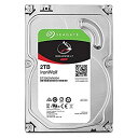 【中古】Seagate IronWolf 3.5 2TB 内蔵HDD(CMR) 6Gb/s 64MB 5900rpm 24時間稼動 PC NAS向け ST2000VN004