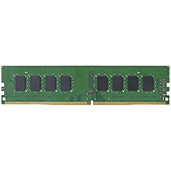 【中古】エレコム DDR4-2400/288pin PC4-19200/8GB/DT用
