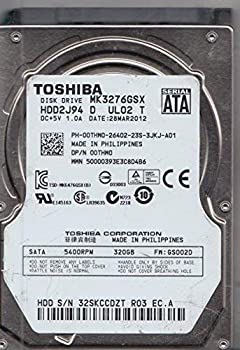 【中古】MK3276GSX GS002D HDD2J94 D UL02 T Toshiba 320GB SATA 2.5 Hard Drive [並行輸入品]