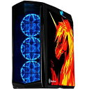 【中古】SilverStone PRIMERAシリーズ 内蔵140mm RGB LEDファンガード付属 SST-PM01B-FX(ブラック+RGB LED + ...