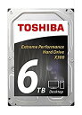 【中古】Toshiba X300 6TB Desktop 3.5 Inch SATA 6Gb/s 7200rpm Internal Hard Drive [並行...