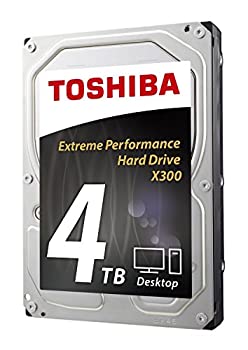 yÁzToshiba X300 4TB Desktop 3.5 Inch SATA 6Gb/s 7200rpm Internal Hard Drive [sAi]