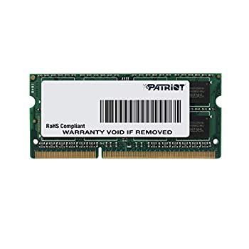 šPatriot Memory DDR3 1333MHz PC3-10600 8GB SODIMM ǥȥåѥ- PSD34G13332S [¹͢]