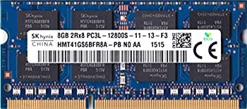 【中古】SK HYNIX 8GB 2RX8 PC3L-12800S 1600mhz Laptop RAM MEMORY HMT41GS6BFR8A-PB by Hynix 並行輸入品
