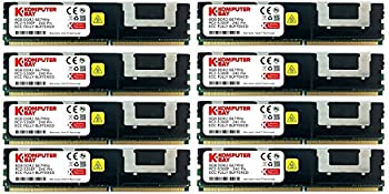 šKomputerbay 64GB (8x 8GB) DDR2 PC2-5300F 667MHz CL5 ECC Fully Buffered FB-DIMM (240 PIN) w/ Heatspreaders