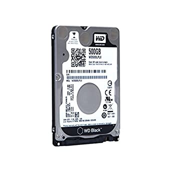 【中古】WD Black 500GB Performance Mobile Hard Disk Drive - 7200 RPM SATA 6 Gb/s 32MB Cache 7 MM 2.5 Inch - WD5000LPLX [並行輸入品]