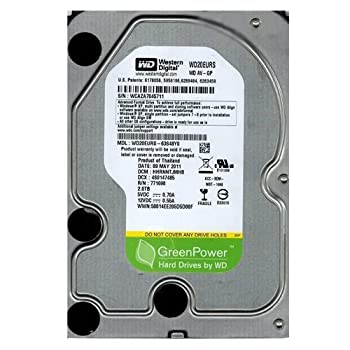 yÁzWD20EURS Western Digital 2tb 5400rpm 3.5inch 64mb Buffer Serial Ata I [sAi]