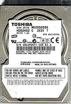 【中古】Toshiba MK2552GSX 250GB HDD2H02 C ZK