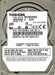 【中古】Toshiba MK2552GSX 250GB HDD2H02 C ZK91 JAPAN [並行輸入品]
