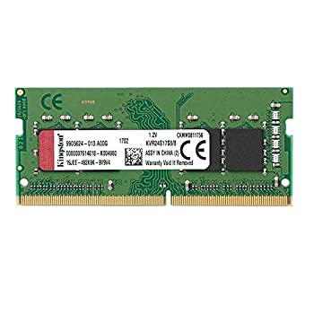 yÁzLOXgKingstonm[gPCp DDR4-2400 (PC4-19200) 8GB CL15 1.2V Non-ECC SODIMM 260pin KVR24S17S8/8