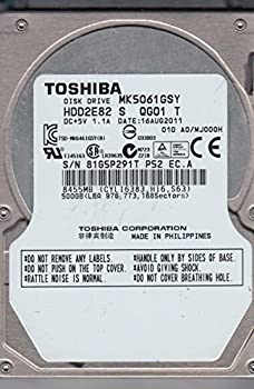 【中古】Toshiba mk5061gsyハードドライブ