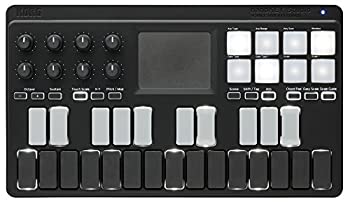 【中古】KORG 定番 USB/ワイヤレス オールインワン モバイルMIDIキーボード nanoKEY Studio 音楽制作 DTM A4サイズ コンパクト設計で持ち運びに最適 すぐ