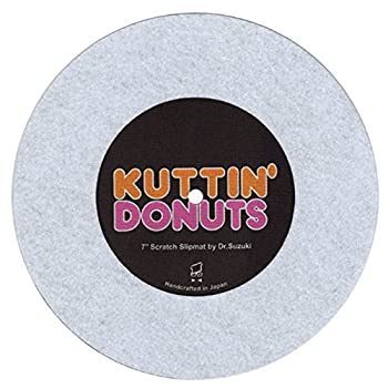 【中古】(未使用・未開封品)Dr.SUZUKI Kuttin’ Donuts 7 Slipmat White 7インチ用スリップマット ドクター鈴木