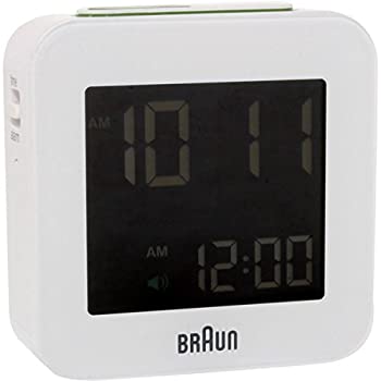 yÁzBraun BNC008WH LCD Quartz Alarm Clock [sAi]