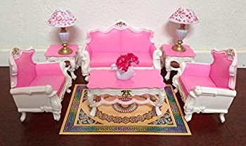 yÁz[o[r[]Barbie Gloria Sized Deluxe Living Room Furniture & Accessories Playset 2317 [sAi]