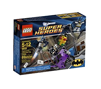 (未使用・未開封品)レゴ スーパー・ヒーローズ キャットウーマンのシティーチェイス 6858 Lego Catwoman Catcycle City Chase