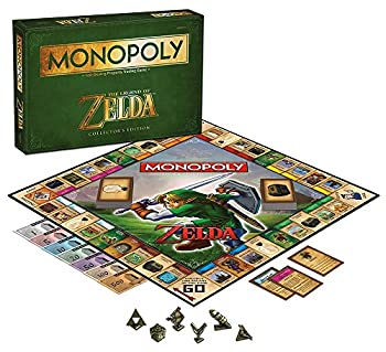 【中古】(非常に良い)ゼルダの伝説 モノポリー/The Legend of Zelda Monopoly【並行輸入】