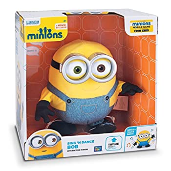 上質で快適 ミニオンズ 10インチ インタラクティブ トーキング アクションプラッシュ シング ダンス ミニオン ボブ Minions 15 Sing N Dance Minion Bo 海外最新 Entramado Fundeps Org