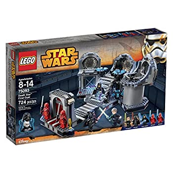 【中古】LEGO Star Wars Death Star Final Duel 75093 Building Kit【メーカー名】レゴ【メーカー型番】6100612【ブランド名】レゴ(LEGO)【商品説明】LEGO Star Wars Death Star Final Duel 75093 Building Kit当店では初期不良に限り、商品到着から7日間は返品を 受付けております。他モールとの併売品の為、完売の際はご連絡致しますのでご了承ください。中古品の商品タイトルに「限定」「初回」「保証」などの表記がありましても、特典・付属品・保証等は付いておりません。品名に【import】【輸入】【北米】【海外】等の国内商品でないと把握できる表記商品について国内のDVDプレイヤー、ゲーム機で稼働しない場合がございます。予めご了承の上、購入ください。掲載と付属品が異なる場合は確認のご連絡をさせていただきます。ご注文からお届けまで1、ご注文⇒ご注文は24時間受け付けております。2、注文確認⇒ご注文後、当店から注文確認メールを送信します。3、お届けまで3〜10営業日程度とお考えください。4、入金確認⇒前払い決済をご選択の場合、ご入金確認後、配送手配を致します。5、出荷⇒配送準備が整い次第、出荷致します。配送業者、追跡番号等の詳細をメール送信致します。6、到着⇒出荷後、1〜3日後に商品が到着します。　※離島、北海道、九州、沖縄は遅れる場合がございます。予めご了承下さい。お電話でのお問合せは少人数で運営の為受け付けておりませんので、メールにてお問合せお願い致します。営業時間　月〜金　11:00〜17:00お客様都合によるご注文後のキャンセル・返品はお受けしておりませんのでご了承ください。