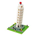 【中古】(未使用・未開封品)Kawada Nanoblock The Leaning Tower of Pisa Building Kit [並行輸入品]