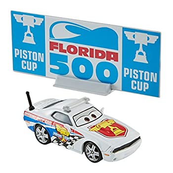 【中古】(非常に良い)カーズ3 / クロスロード マテル 1:55 ダイキャスト ミニカー 1パック パット・トラックスソン (ピストンカップ・オフィシャルレースカー) / MATT