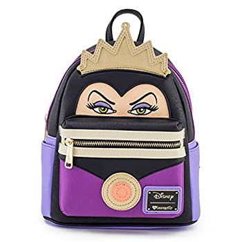 【中古】Loungefly イーヴィルクイーン リュック バックパック ディズニー ラウンジフライ 並行輸入品 かばん Disney 白雪姫 ヴィランズ 悪い女王 ウィッ