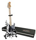 【中古】EVH ミニチュア楽器 Axe Heaven EVH-003 Black & White エディー・ヴァン・ヘイレン(2)