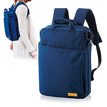 【中古】エレコム リュック ビジネスバッグ offtoco(オフトコ) 13.3インチPC収納 A4対応 3WAY【バックパック/メッセンジャーバッグ/ハンドバ...