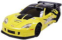 【中古】(未使用・未開封品)2.4GHz 1/24 RCカー コルベット C6.R イエロー/ブラック 電動ラジオコントロール 14270