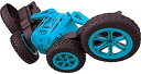 【中古】(非常に良い)40MHz R/C アクションバギー スピン ラリアット 青 電動ラジオコントロール 高速回転スタントカー SPLA-B-3480